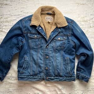 Children’s Place Fleece Lined Denim Jacket